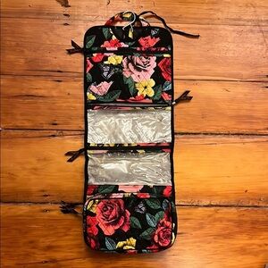 Vera Bradley Black Floral Travel Organizer